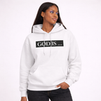 GOD IS LOVE Signature Hoodie White