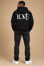 GOD IS LOVE Signature Hoodie Black