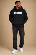 GOD IS LOVE Signature Hoodie Black
