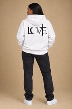 GOD IS LOVE Signature Hoodie White