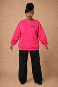 Oversize Sweatshirt - Pink