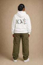 GOD IS LOVE Hoodie - White